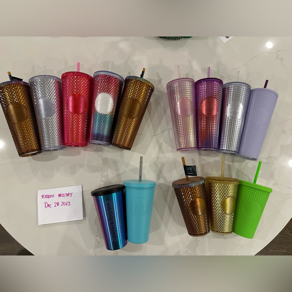Starbucks cups